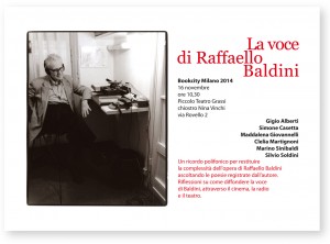 la voce di raffaello baldini-invito bookcity